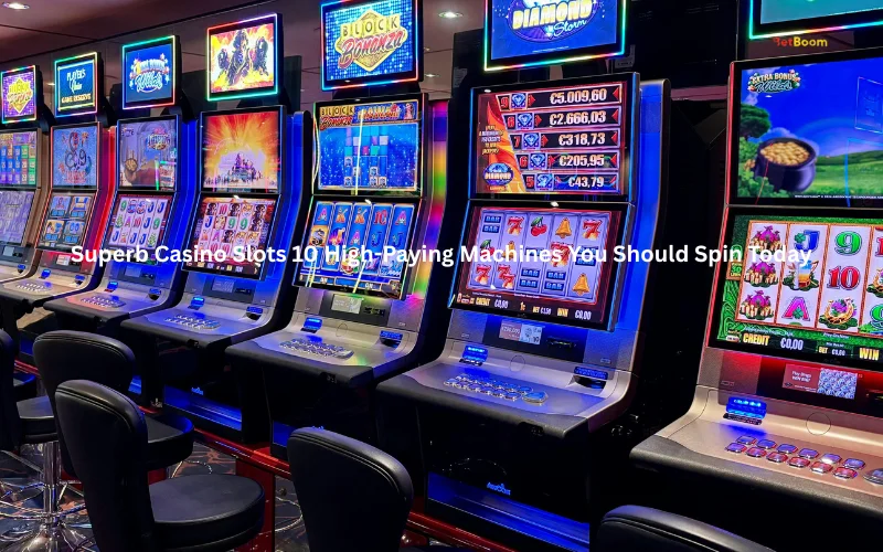 superb casinos slots